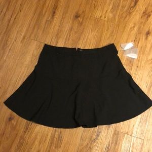 Forever 21 Black skater skirt- large